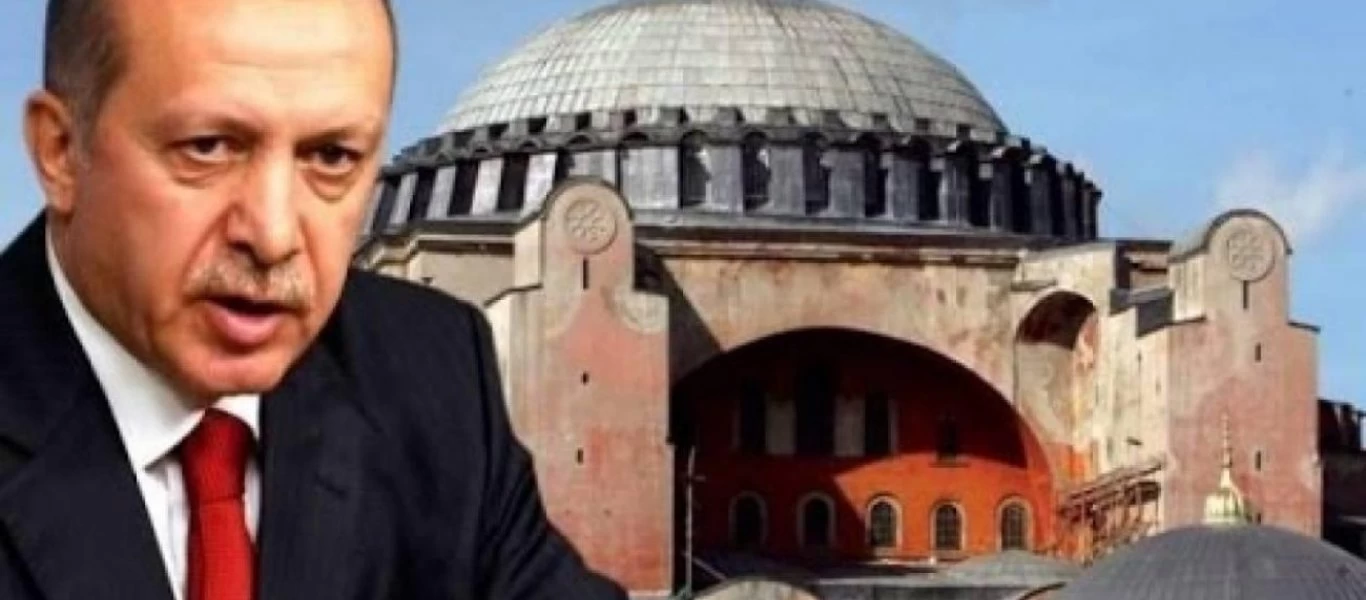 Επίθεση Ερντογάν προς όλους: «Δεν έχει κανείς το δικαίωμα να παρεμβαίνει στους χώρους προσευχής»